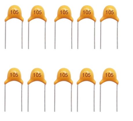 Load image into Gallery viewer, 105 /50V 1uF  Multilayer Monolithic Ceramic Capacitor