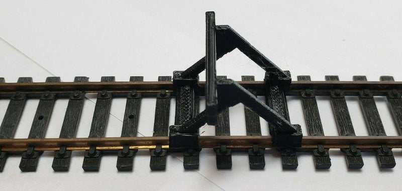 Load image into Gallery viewer, SET OF FOUR HO SCALE TRACK BUMPER