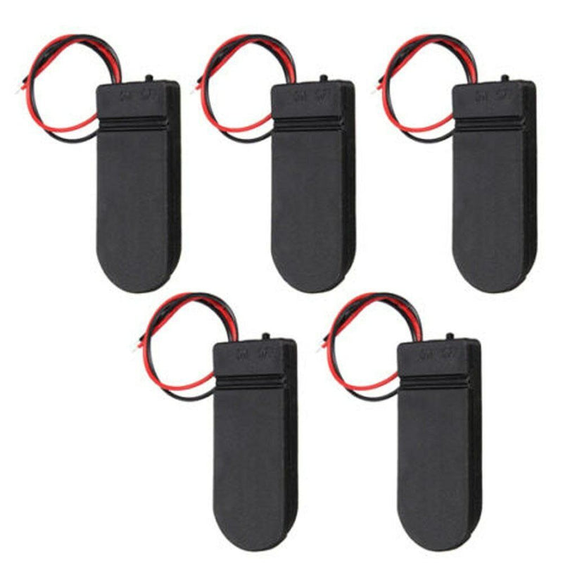 Load image into Gallery viewer, 5 pieces CR2032 Button Coin Cell Battery Holder On Off Switch USA SOLD/SHIP