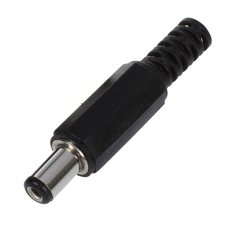 Load image into Gallery viewer, 10 pack 2.1mm x 5.5mm male DC power plug
