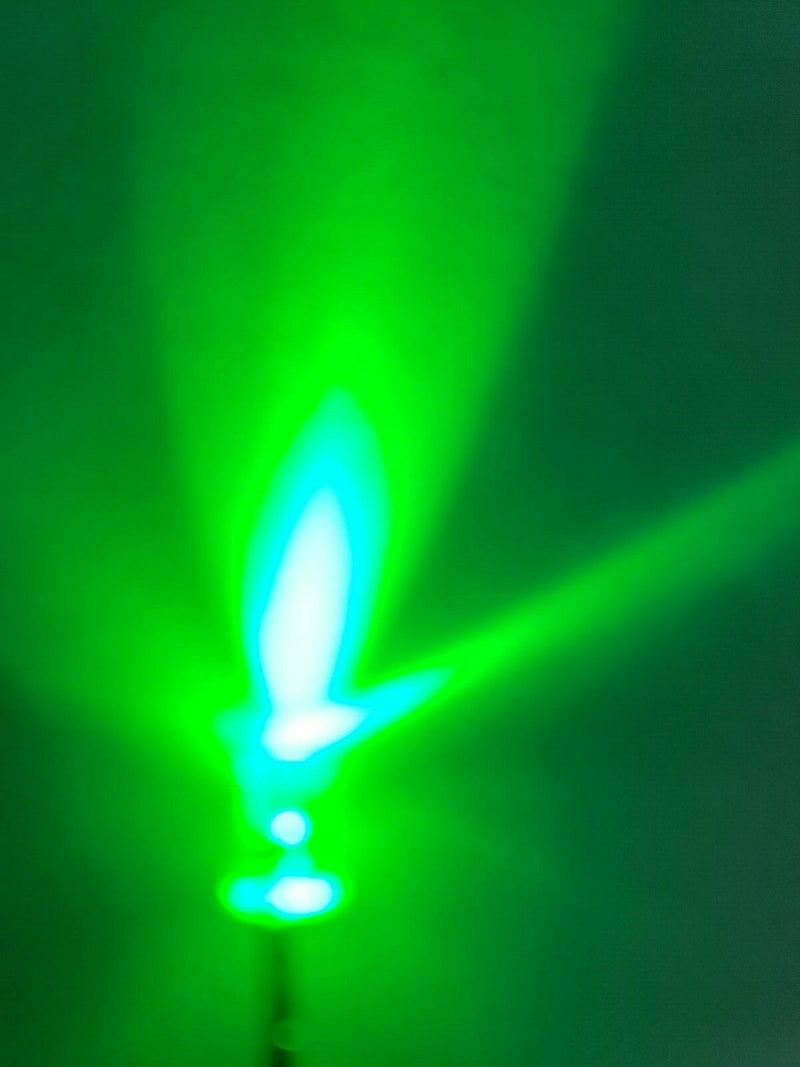 Load image into Gallery viewer, 3mm leds WHITE,GREEN,RED,AND YELLOW QT 10,25,50,75   Translusant 3MM Leds US s/h