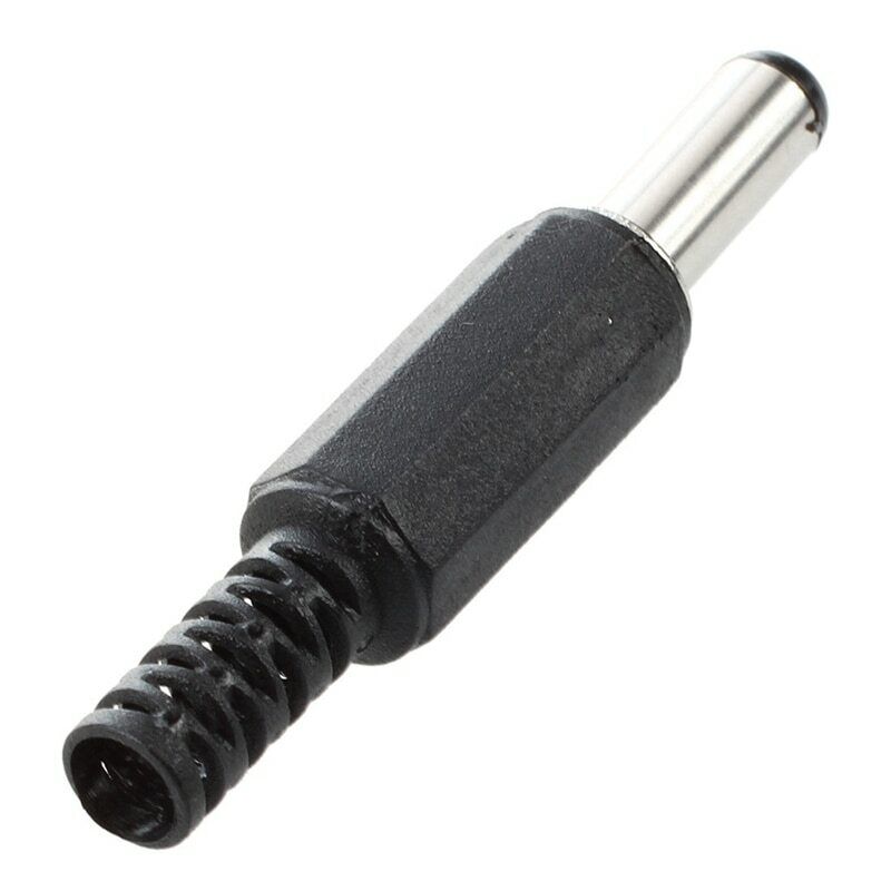 Load image into Gallery viewer, 10 pack 2.1mm x 5.5mm male DC power plug