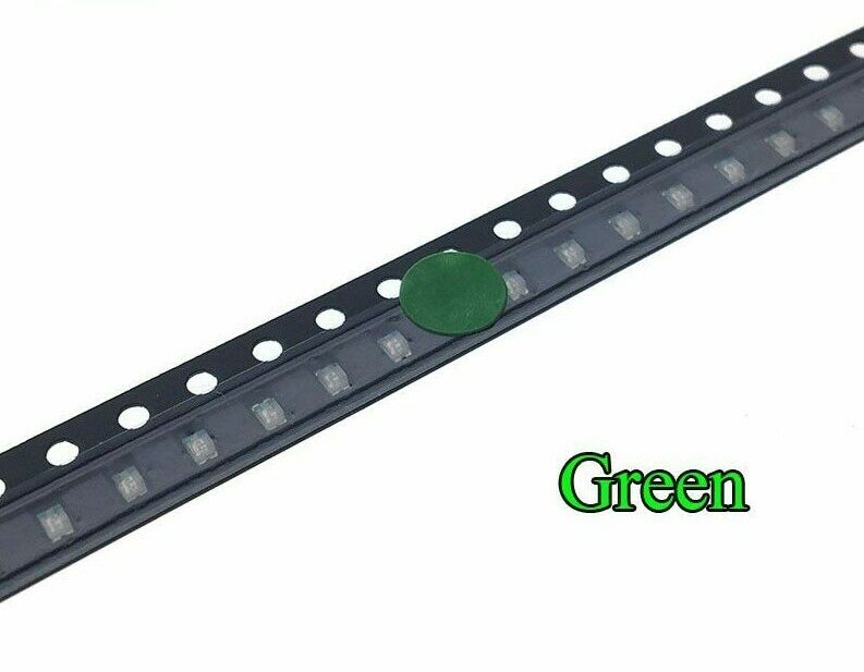 Cargue la imagen en el visor de la galería, 100pcs SMD 0402 0603 805 1206 LED lights /choose color and light