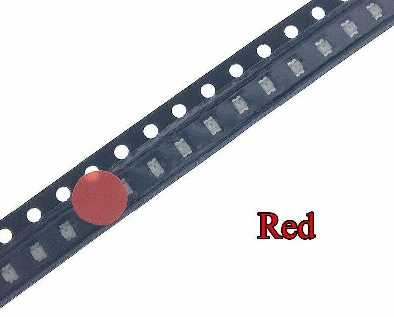 Cargue la imagen en el visor de la galería, 100pcs SMD 0402 0603 805 1206 LED lights /choose color and light