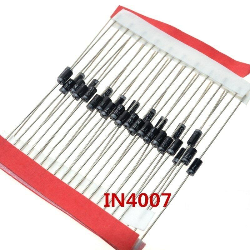 Load image into Gallery viewer, 10PCS,25PCS,50PCS,100PCS 1N4007 Rectifier Diode 1A 1000V