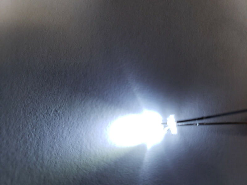 Load image into Gallery viewer, 5mm leds WHITE,GREEN, AND RED QT 10,25,50,75  USA ship/sold