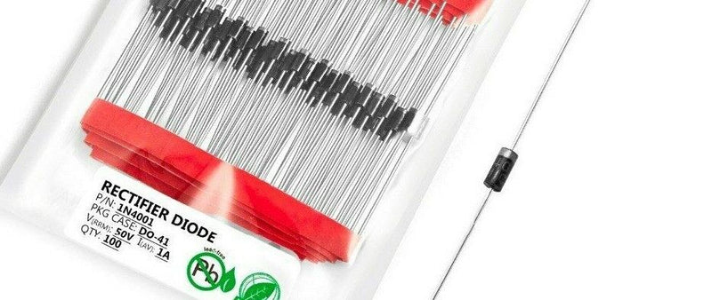 Cargue la imagen en el visor de la galería, 10pcs20pcs,50pcs,100pcs(you pic) 1N4001 Rectifier Diode 1A 60V