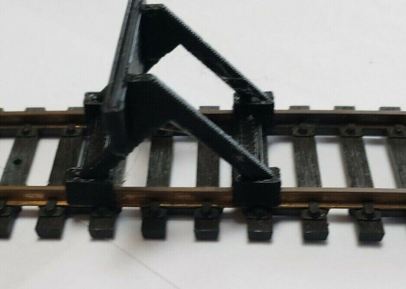 Load image into Gallery viewer, SET OF THREE HO SCALE TRACK BUMPER
