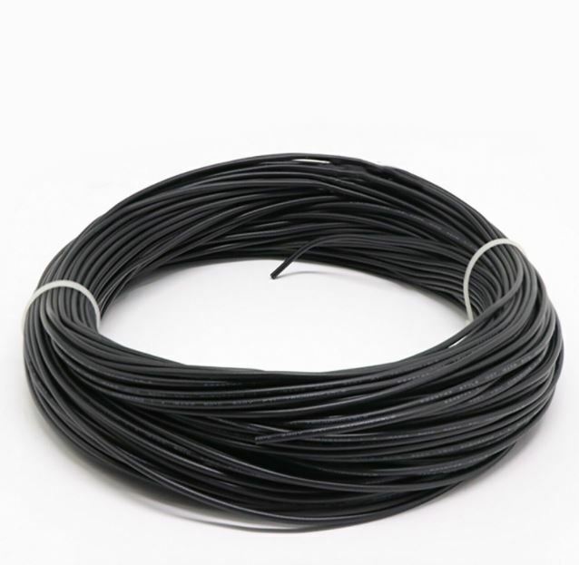 Cargue la imagen en el visor de la galería, 24 AWG tinned copper stranded hook up wire, 25 feet RED UL1007, 300v US Made