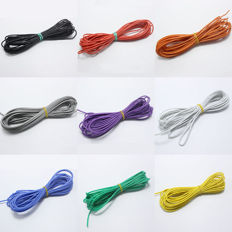 Load image into Gallery viewer, 30 AWG Gauge Wire 50 ft. RED And 50 ft. Black total 100 ft USA SOLD/SHIP