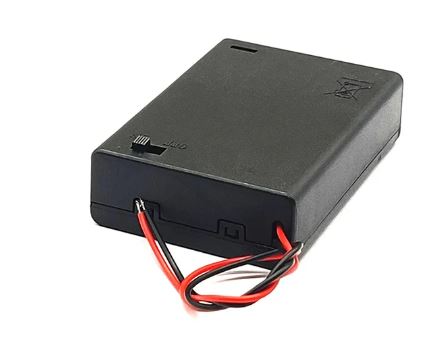 Load image into Gallery viewer, 3 AA Battery Holder Case Cell with ON/OFF Toggle Switch