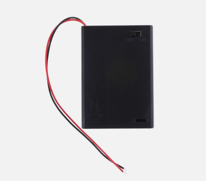 Load image into Gallery viewer, 3 AA Battery Holder Case Cell with ON/OFF Toggle Switch