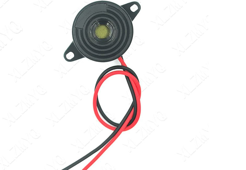 Load image into Gallery viewer, 2PCS Back UP Buzzer Alarm Piezo 3v to 24v Continuous Sound 12v DC 85DB To 95DB