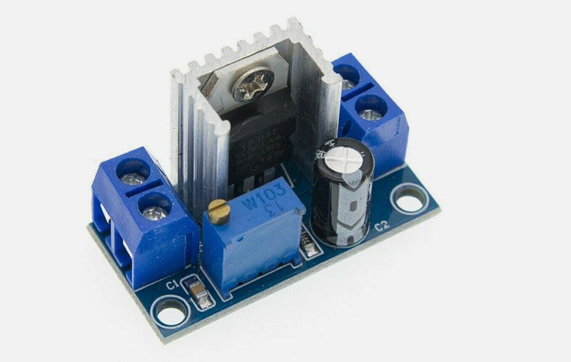 Cargue la imagen en el visor de la galería, 5pcs LM317 DC-DC Converter Adjustable Linear Regulator Step Down Circuit Board