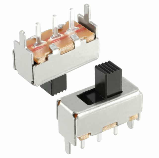 Load image into Gallery viewer, 3 Terminals PCB MT 2 Position SPDT 1P2T Mini Slide Switch