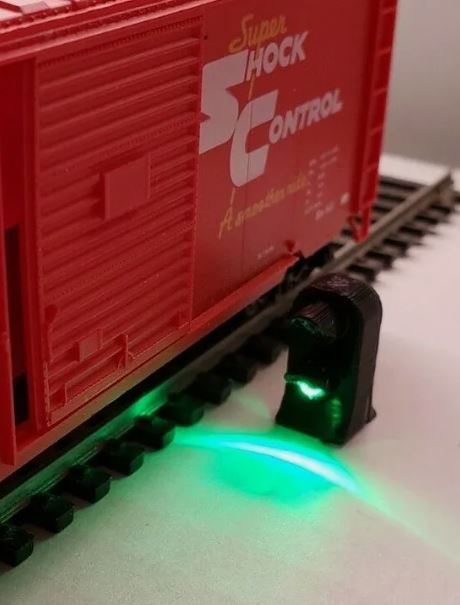 Load image into Gallery viewer, SET OF 4 TRACK MARKER SIGNAL LIGHTS W/RESISTORS HO SCALE