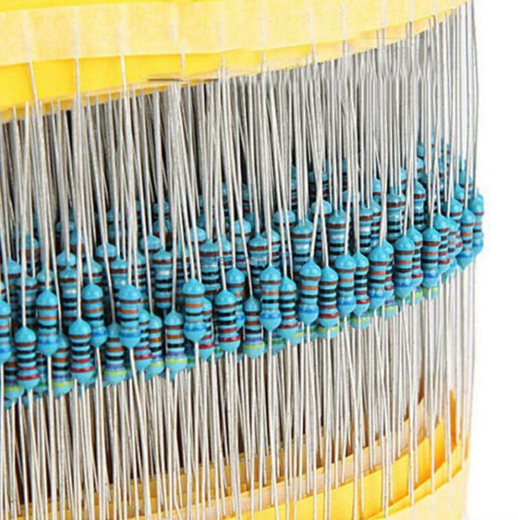 Cargue la imagen en el visor de la galería, Paquete de 100 resistencias de 1/4W 1K ohmios