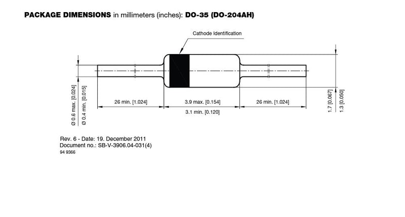Load image into Gallery viewer, 1N914 Diode 50PCS And 100PCS Packs