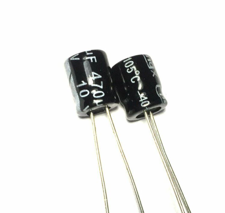 Cargue la imagen en el visor de la galería, Condensador de 470uf 10V vendido en paquetes de 4PCS y 10PCS