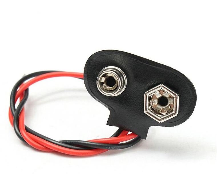 Cargue la imagen en el visor de la galería, Conector de clip de batería tipo T de 9 V