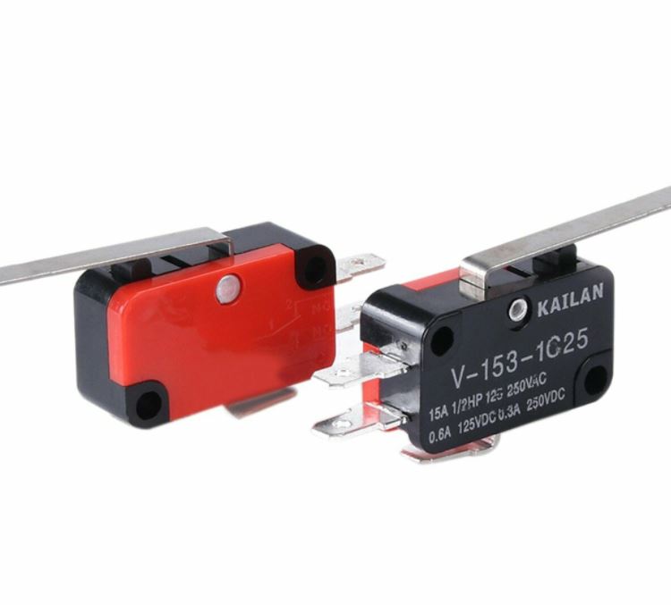 Load image into Gallery viewer, Limit Switch, long Lever SPDT Micro Switch Multi-Pack