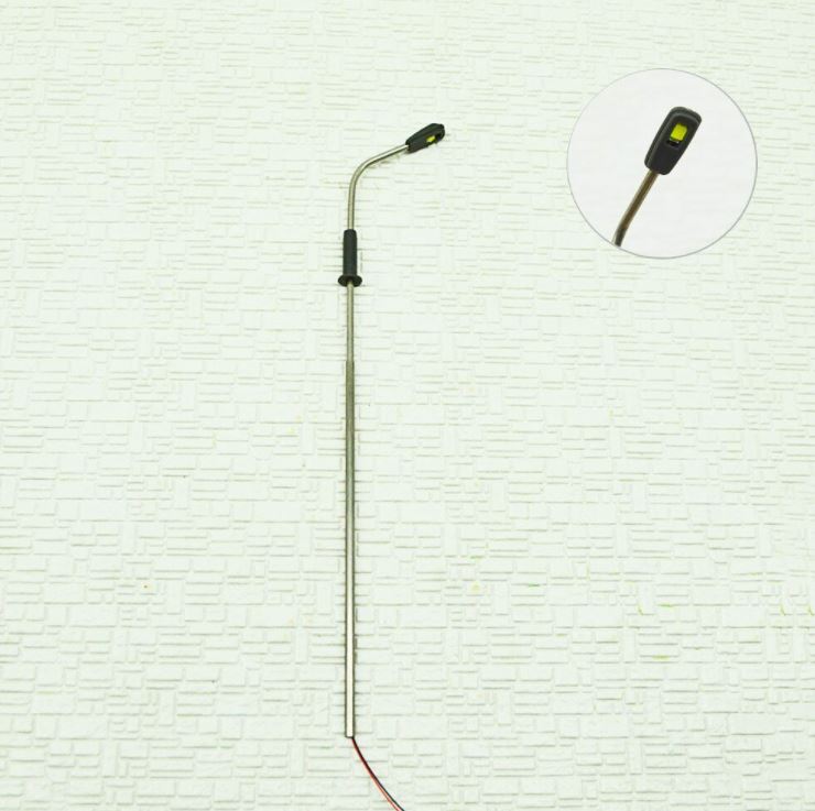 Cargue la imagen en el visor de la galería, Luces de calle O Scale, paquete de 10