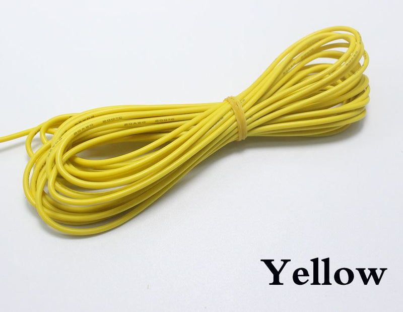 Load image into Gallery viewer, 30 Gauge Yellow Wire Multiple length Available