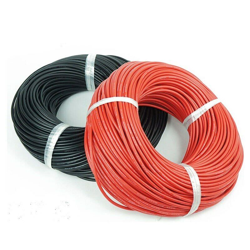 Load image into Gallery viewer, 30 AWG Gauge Wire 50 ft. RED And 50 ft. Black total 100 ft USA SOLD/SHIP
