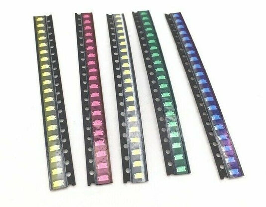 100pcs SMD 0402 0603 805 1206 LED lights /choose color and light