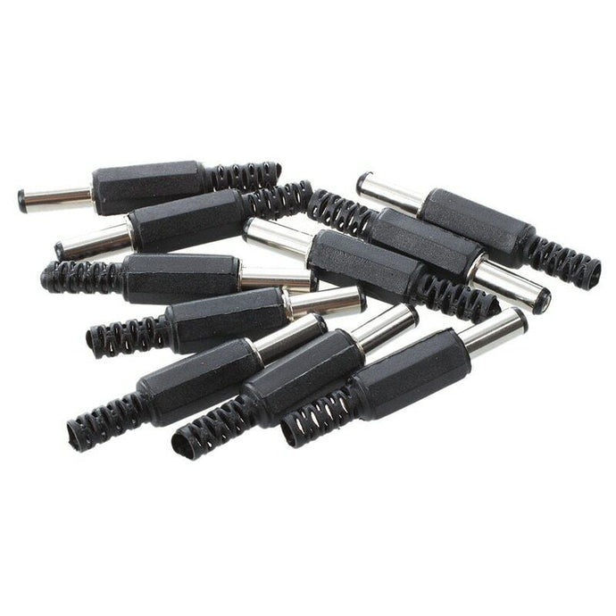 10 pack 2.1mm x 5.5mm male DC power plug