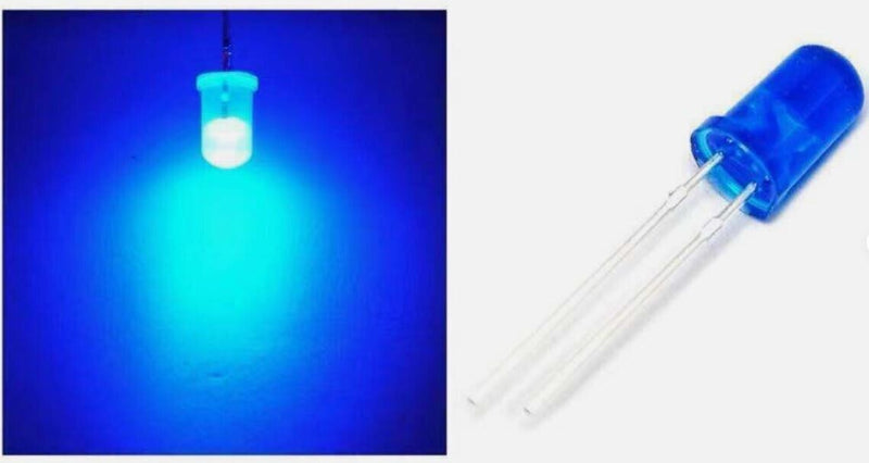 Load image into Gallery viewer, 3mm LED Light Emitting Diodes Blue 50PCS USA Sold/SH
