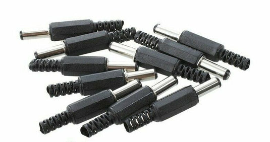 10 pack 2.1mm x 5.5mm male DC power plug