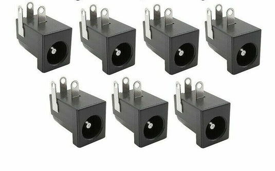 5pcs DC Power Supply Jack 5.5mm x 2.1mm Guitar Pedal PCB Mount US Seller 5x R29