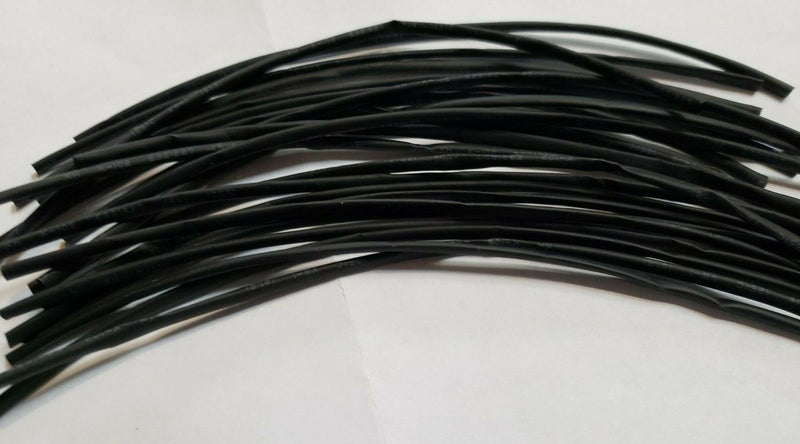 Load image into Gallery viewer, Heat Shrink Tube  10 PC AT 6 INCHES OF 1 MM  TUBING( 5 FEET)USA SELLER/SHIPPER
