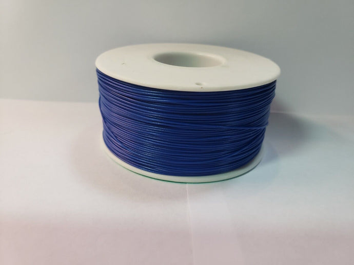 30 AWG Gauge  Wire Blue 25 ft (loose) 0.0100