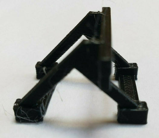 SET OF THREE HO SCALE TRACK BUMPER