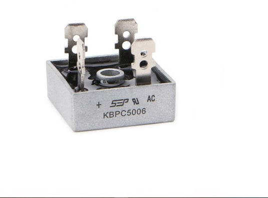 Diodo de caja metálica del puente rectificador de potencia KBPC5006 50A 600V