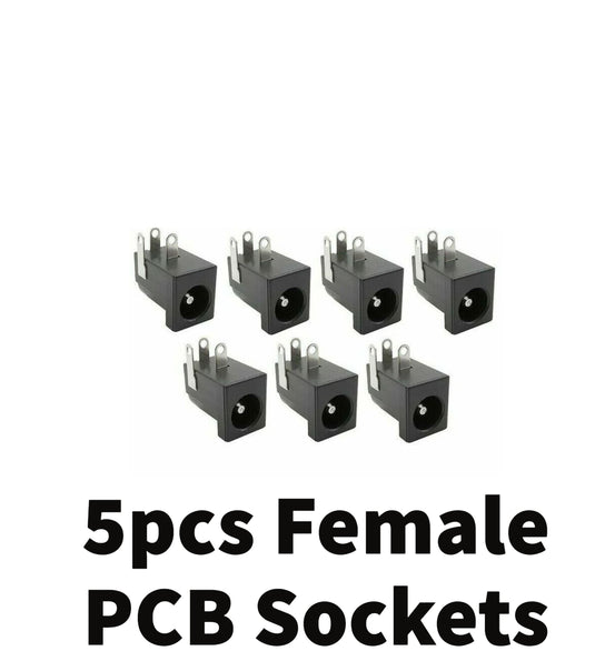 5pcs DC Power Socket Female